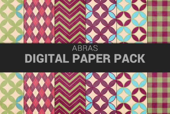 Download Retro Pattern Papers - Premium Resources