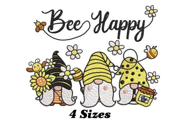 Download Bee Happy Gnome Christmas - Bee Collection